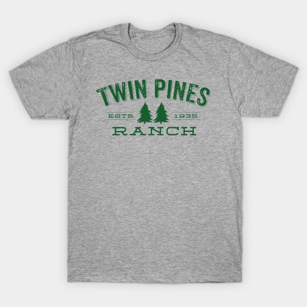 Twin Pines Ranch T-Shirt by MindsparkCreative